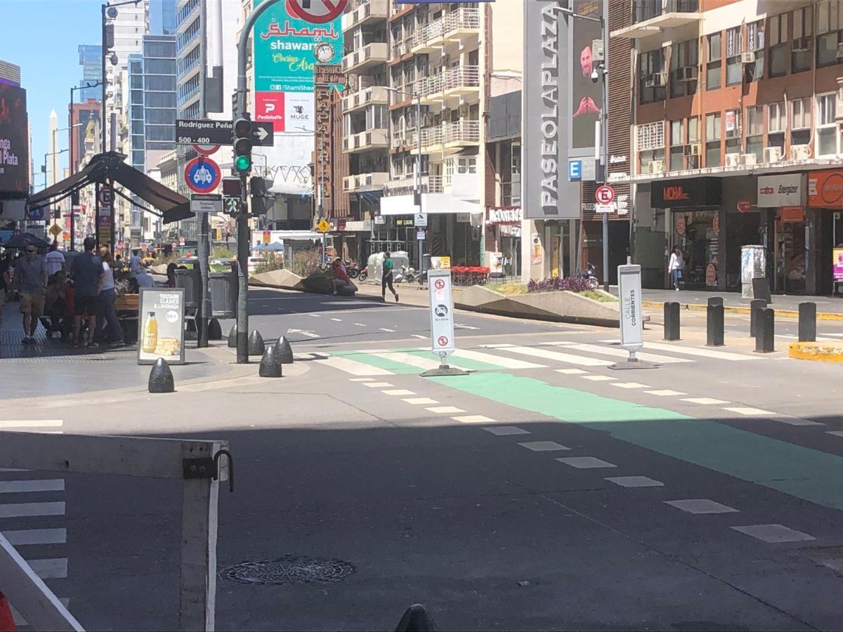 Av Corrientes Obelisco Lägenhet Buenos Aires Exteriör bild